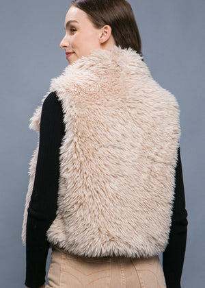 The “Diva Made” Faux Fur Vest
