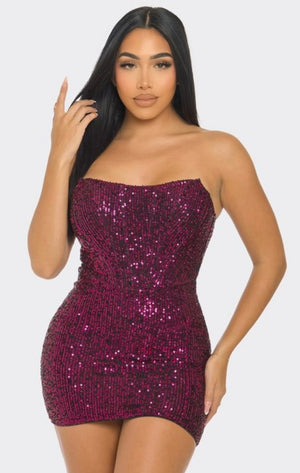 The “Forever Glam” Sequin Dress