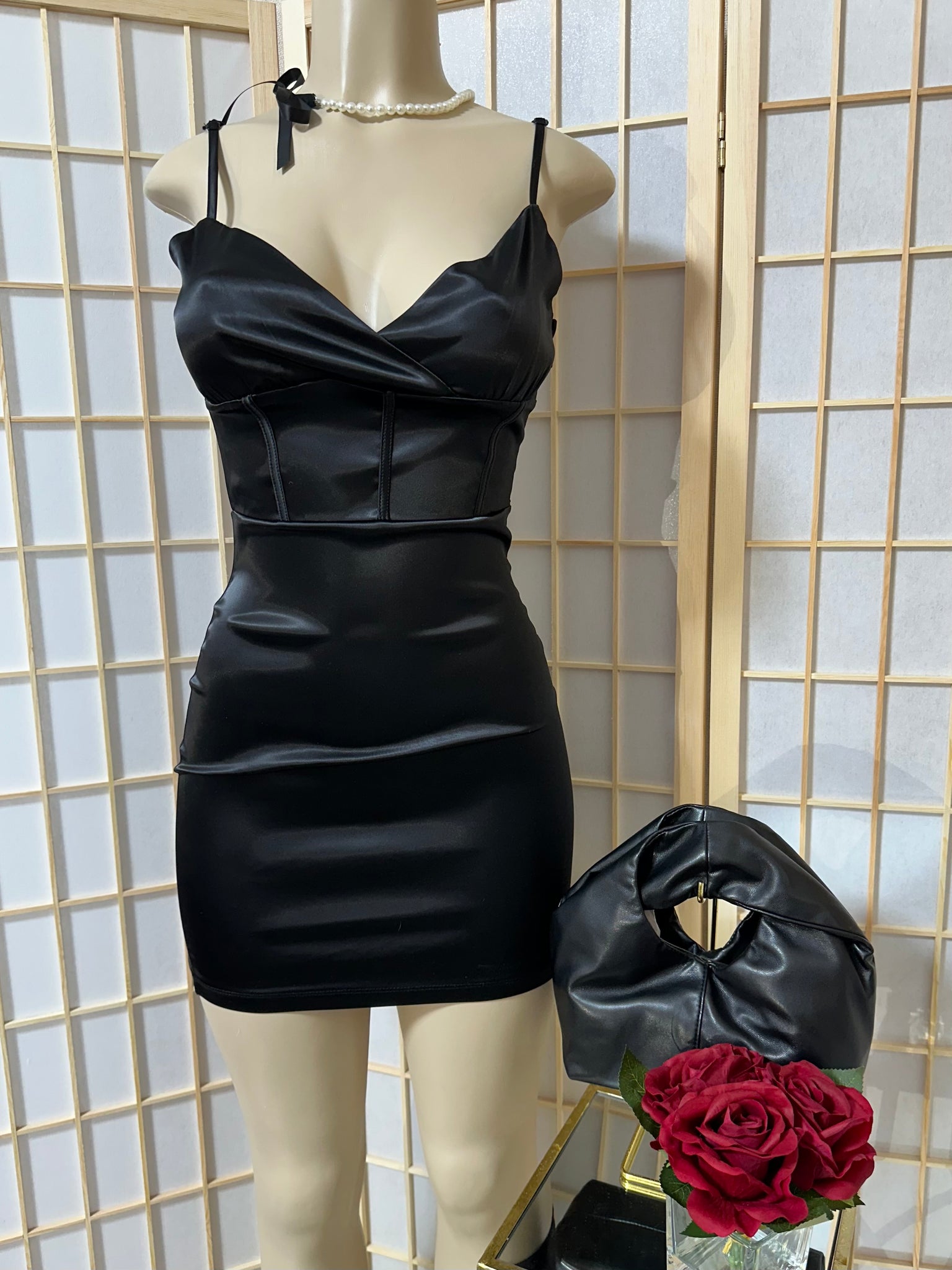 The “My Valentine” Satin Dress