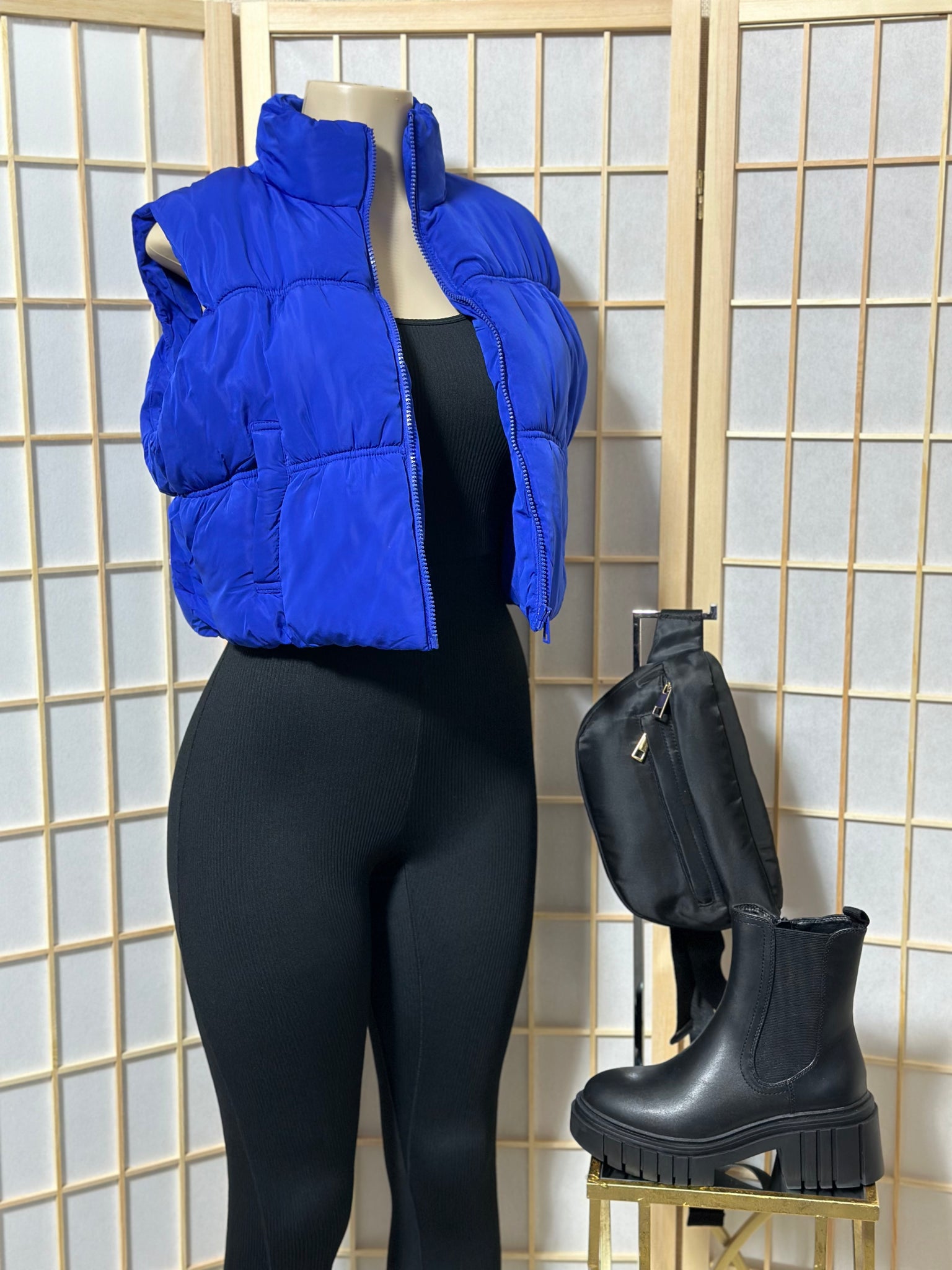 The “Khy Blue” Puffer Vest