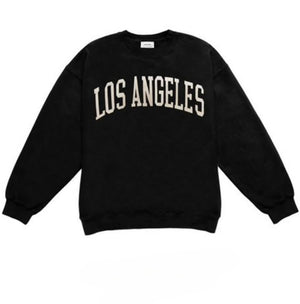 The “Los Angeles” Embroidered Crew Neck