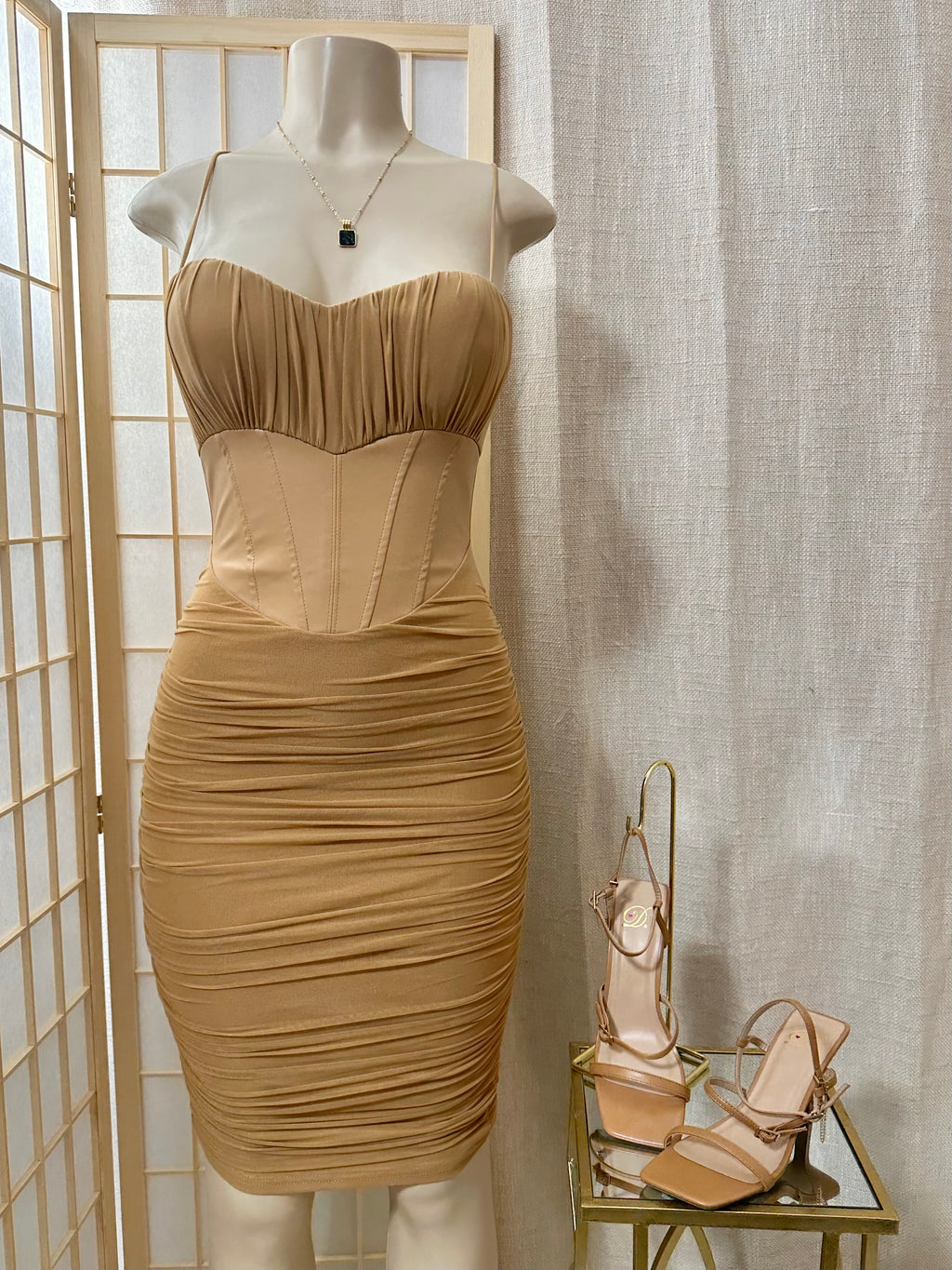 The “ Luxe Babe” Corset Dress
