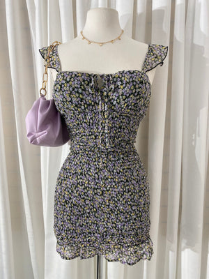 The “Sherry” Smocked Floral Dress
