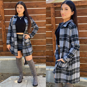 The “Forever Cozy” Flannel Coat