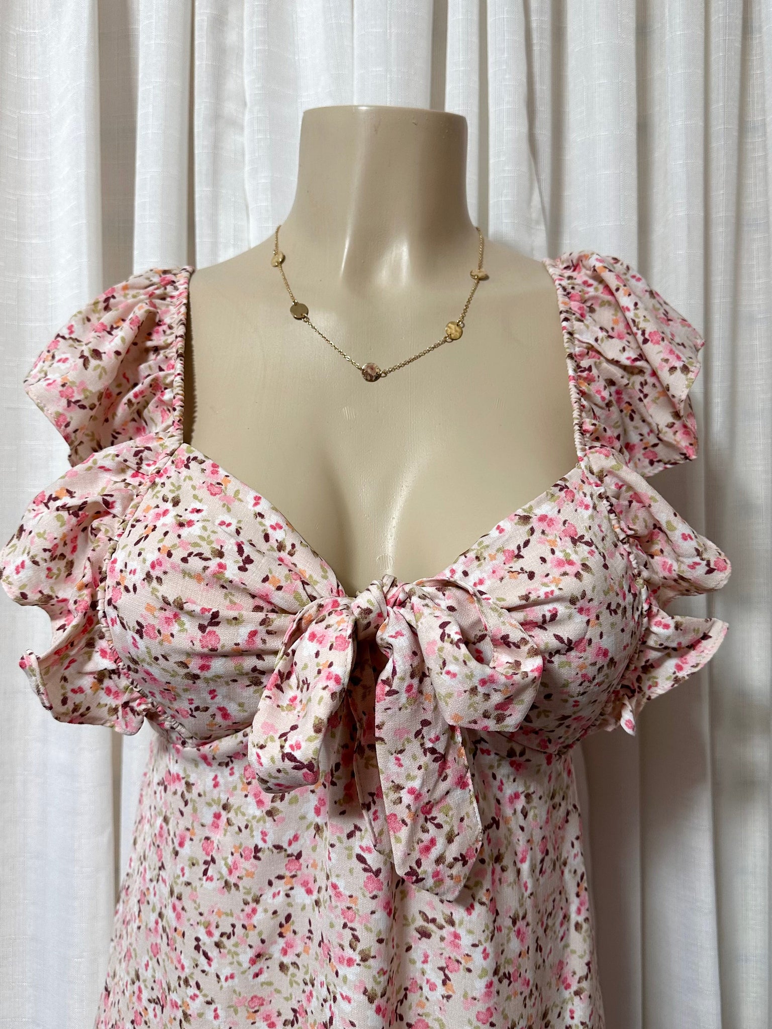 The “Cherry Blossom” Ruffle Dress
