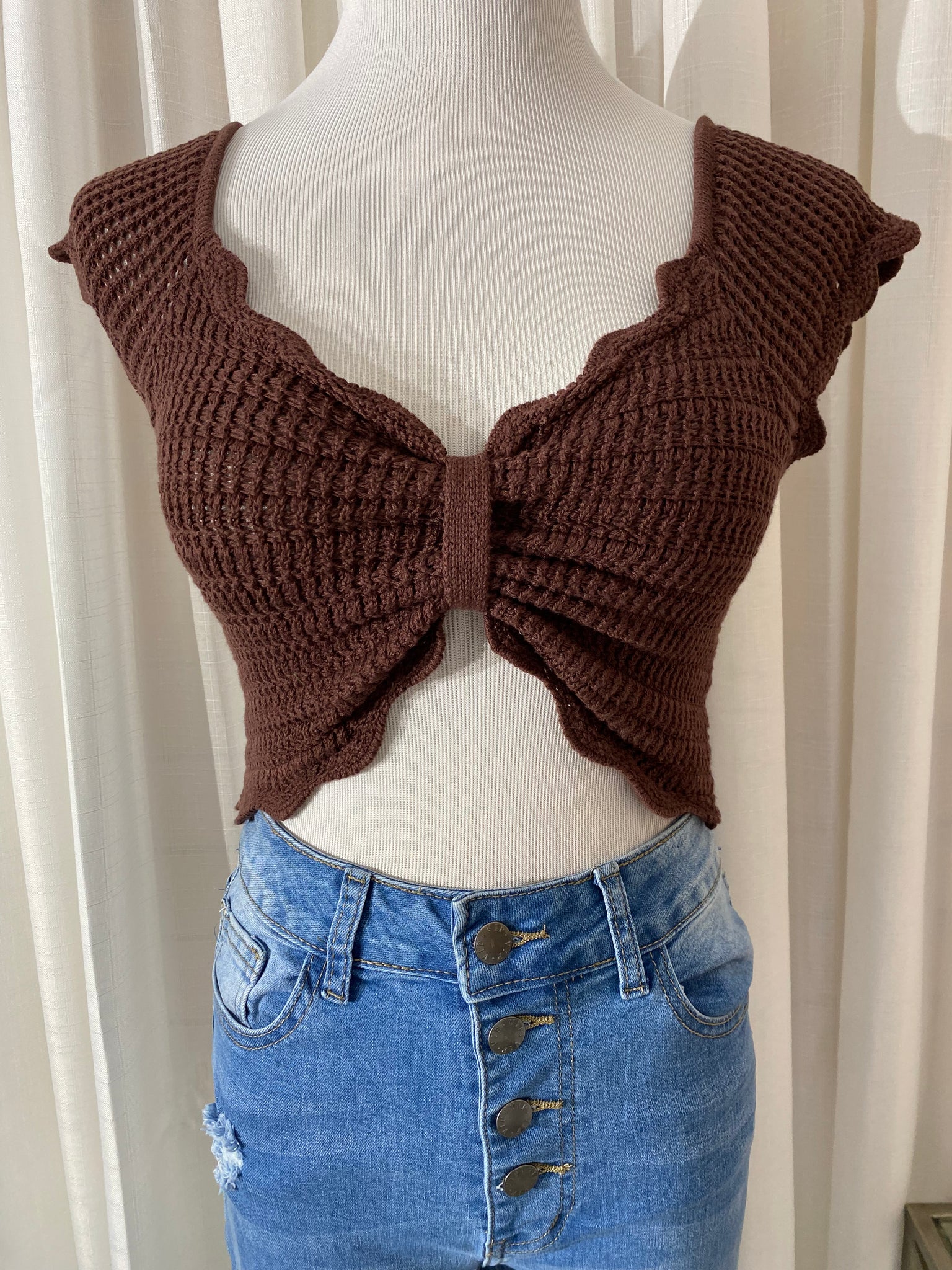 The “Bonett” Crochet Top