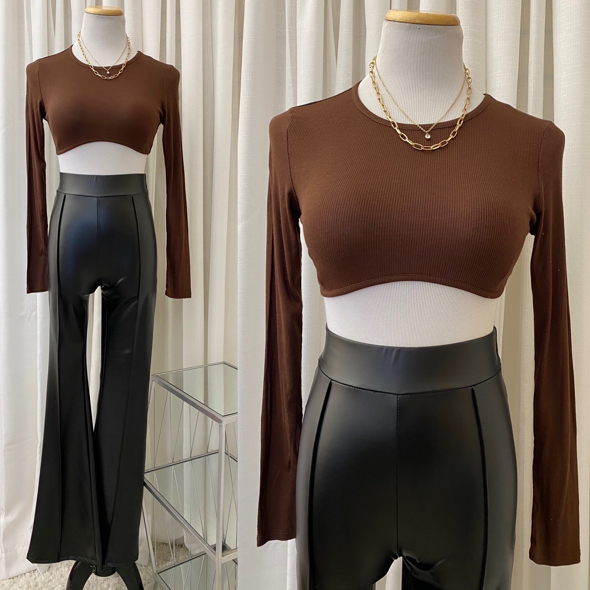 The “Kylie” Ribbed Crop Top