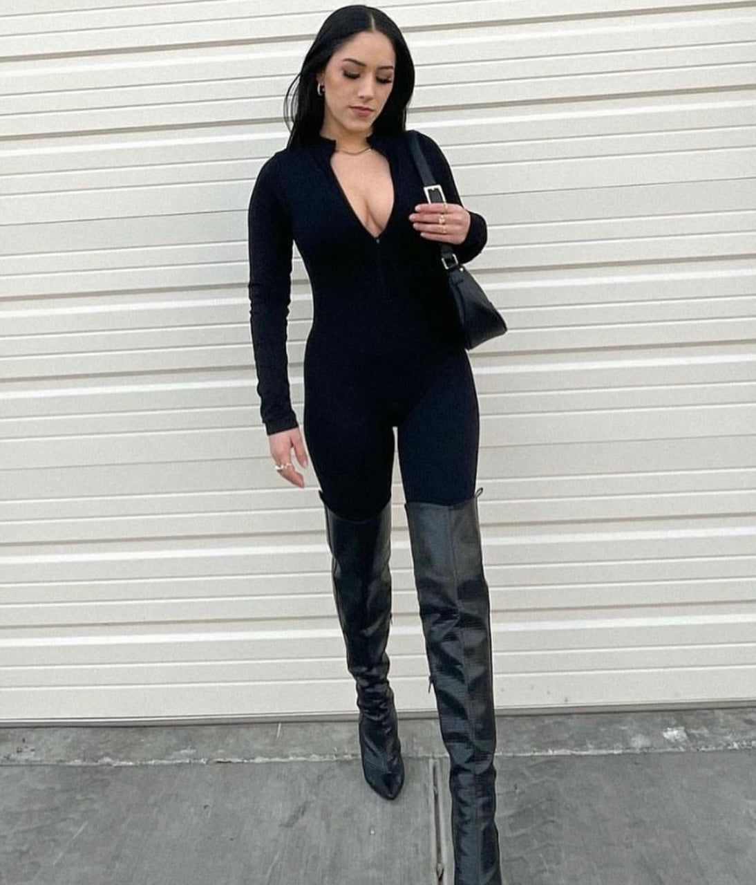 The “Perfect Fit” Ribbed Jumpsuit