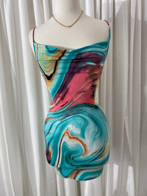 The “Kristel” Swirl Dress
